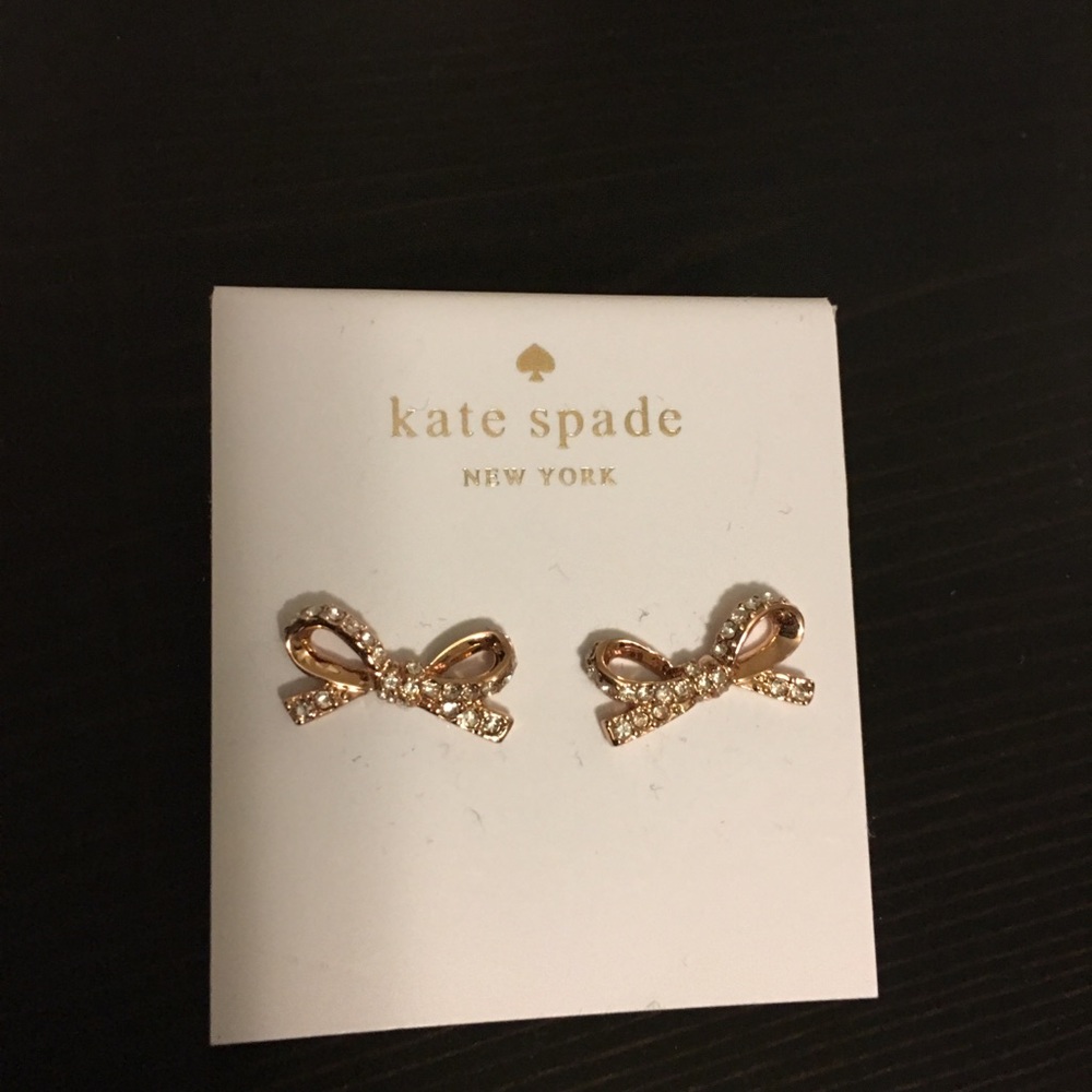 Kate Spade bow earings
